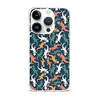 Colorful Geckos Compact Case Shockproof Phone Cover Cute Cases for Women Men Compatible with