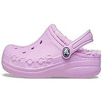 Crocs Unisex-Child Baya Lined Clogs, Kids and Toddler Slippers