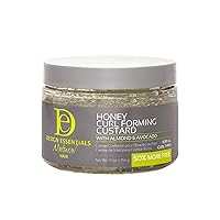 Design Essentials Natural,Almond & Avocado Honey Curl Forming Custard, 12 Ounce