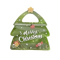 Christmas Gift Bags Assorted Sizes10 PCS Christmas Gift Bags Perfect for Birthday Parties and Candy Cookies Chocolate Packaging Christmas Decor Supplies Holiday Atmosphere Decoration Goodie Bag Green