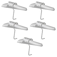 Ruralty Metal Maple Spiles Maple Tree Tapping Kit - 5pk Tree Tap Maple Syrup Spiles with Hooks for Birch Pine and More