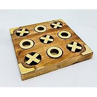 Tic Tac Toe Game Board Game Strategy Board Game Family Games Night Classic Board Games Tactile Puzzle