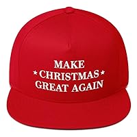 Make Christmas Great Again Hat (Flat Bill)