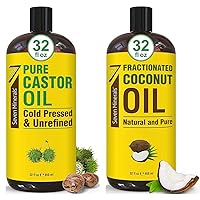 Seven Minerals Pure Castor Oil & Pure Fractionated Coconut Oil