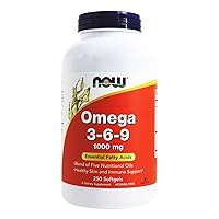 Omega 3-6-9 1000 mg - 250 Softgels by NOW