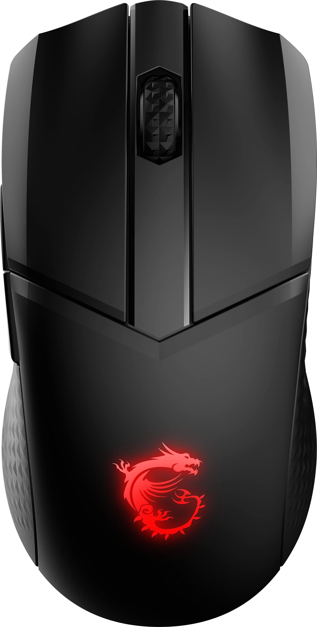 MSI Clutch GM41 Lightweight Wireless Gaming Mouse & Charging Dock, 20,000 DPI, 60M Omron Switches, Fast-Charging 80Hr Battery, RGB Mystic Light, 6 Programmable Buttons, PC/Mac