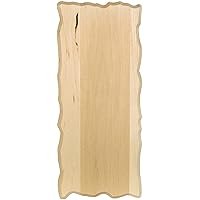 Walnut Hollow Basswood Small Rectangle Plaque, 6