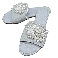 Exclusive Classy White Leather Sandals Ethnic Handmade Boho Style Flip Flops Sandals For Women By MODOEDEN