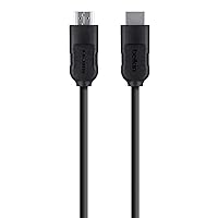 Belkin HDMI to HDMI Audio/Video Cable, 12 ft, Black