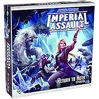 Star Wars Imperial Assault Board Game Return to Hoth EXPANSION - Epic Sci-Fi Miniatures Strategy Game for Kids and Adults, Ages 14+, 1-5 Players, 1-2 Hour Playtime, Made by Fantasy Flight Games