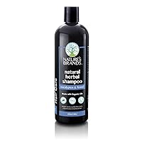 Natural Shampoo by Herbal Choice Mari (Eucalyptus & Fennel, 16 Fl Oz Bottle) - Made with Organic Ingredients - No Toxic Synthetic Chemicals