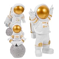 3pcs Space Cake Decoration Toy Set Toddler Mini Pvc
