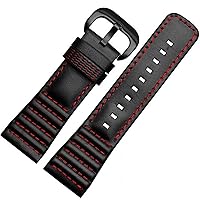 28mm Genuine Leather With Stitches Wrist Watchband Loops For Sevenfriday P3B/01 S2/01 Men Watch Strap