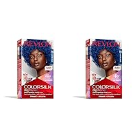 Permanent Hair Color ColorSilk Digitones with Keratin, 79D Electric Blue (Pack of 2)