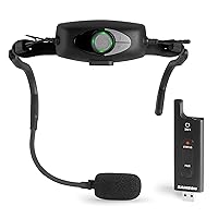 Samson Airline XD Fitness Headset Digital Wireless System with USB Receiver - Perfect for Mobile and Virtual Fitness Instructors - Rechargeable Battery, Works with Computers Portable PA Systems