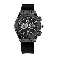 Men's Wrist Watches, Analog Quartz Watch for Men with Calendar, Luxury Casual Stylish Men's Watch with Silicone Strap