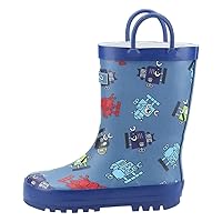 Cotswold Childrens/Kids Puddle Robot Galoshes