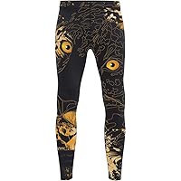 CHOO Men’s Compression Pants Grappling Spats Athletic Leggings - BJJ, MMA, Cycling Running Hiking