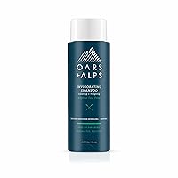 Oars + Alps Men's Sulfate Free Hair Shampoo, Infused with Witch Hazel and Tea Tree Oil, Alpine Tea Tree, 13.5 Fl Oz