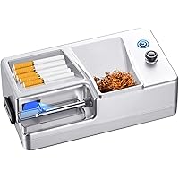Electric Cigarette Injector Machine, Rechargeable Cigarette Rolling Maker, Household Automatic Rolling Machine 6.5MM/8MM Tube