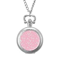 Spermatozoa in Semen Pocket Watch with Chain Vintage Pocket Watches Pendant Necklace Birthday Xmas