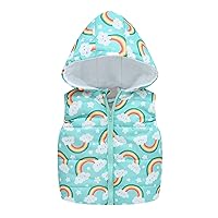 Baby Boy Shirt and Pants Set Warm Boys Toddler Print Sleeveless Baby Coat Kids Sweatsuit for (Mint Green, 5-6 Years)