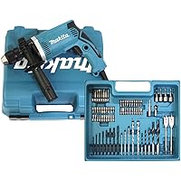 Makita HP1631KX3 - 710W Hammer Drill in a Case with 74 Accessories