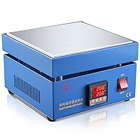110V 850W Soldering Hot Plate LED Microcomputer Electric Preheat Soldering Station Welder Hot Plate Rework Heater Lab 200X200mm Plate