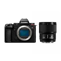 Panasonic LUMIX S5II Mirrorless Camera (DC-S5M2BODY) with LUMIX S Series 24mm F1.8 Lens (S-S24)