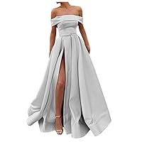 Modest Dresses for Women, Women's Fashion Floral Formal Vintage Short Sleeve Slim Wedding Long Dress, S-2XL