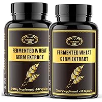 Spermidine Supplements - Wheat Germ Extract Capsules 1000mg Potent Formula with 10mg Higher Spermidine & Zinc for Antioxidant, Cell Renewal, Immune System and Increases Energy 120 Capsules (2 Bottles)