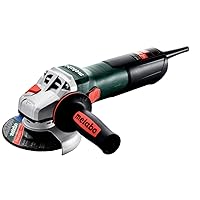 Metabo 4-1/2-5-Inch Angle Grinder, 11 Amp, 11,000 RPM, Lock-on Slide Switch, Made in Germany, W 11-125 Quick, 603623420, Green