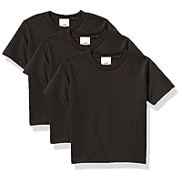 Hanes Boys' Essentials Short Sleeve T-shirt Value Pack (3-pack)