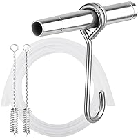 Maple Syrup Tapping Kit, Stainless Steel Maple Syrup Taps, Weatherproof Tree Taps for Syrup, Easy to Use Maple Syrup Supplies for Outdoor 1