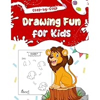 Drawing Fun for Kids Step-by-Step: How to Draw Books for Kids, Drawing Guide Book with Simple Sketching Instructions, Drawing Tutorial for Kids (My First Beautiful Drawing)