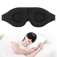 100 Pack Eye Mask Disposable Blindfolds for Games with Nose Pad Soft Eye  Cover Party Pack Sleep Eye Masks Eye Shade Mask Women Men Kids (Black)