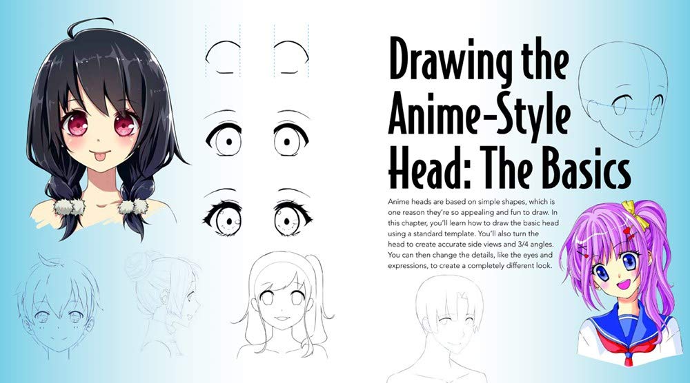 How To Draw Manga/Anime Male Face | 3/4 View Face - YouTube