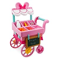 Disney Store Official Minnie Mouse Junior Farmers Market Play Set – Interactive Grocery Shopping Adventure – Engage in Imaginative Role Play with Iconic Character-Themed Pieces