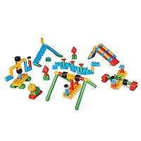 Hape 760011 Polym Adventure Playground Kit Building Blocks, Multicolor
