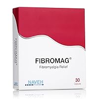 NAVEH PHARMA FIBROMAG - Fibromyalgia Pain and Fatigue Relief Supplements Natural Fast-Acting Extended Release Fibromyalgia & Arthritis Support for Muscle Aches, Exhaustion 30 Ct.