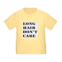 CafePress Long Hair Dont Care T Shirt Toddler Tee