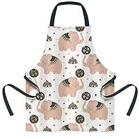 Kids Art Smocks,Adjustable Kids Apron,Children Waterproof Painting Aprons with 2 sleeves for Age 2-5 Years.