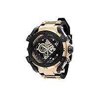 Invicta Men's Pro Diver 55mm Silicone, Cable Quartz Watch, Gold (Model: 37181)