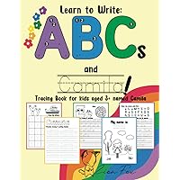 How to Write ABCs and Camila! Tracing book for kids aged 3+ named Camila: a personalized handwriting workbook for letter writing (Books for Camila) How to Write ABCs and Camila! Tracing book for kids aged 3+ named Camila: a personalized handwriting workbook for letter writing (Books for Camila) Paperback