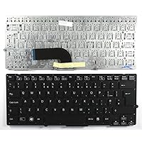 UK Layout Black Replacement Laptop Keyboard Compatible with Sony Vaio VPCSB1S1E/W
