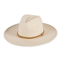 Hadley Wren Stella Wide Brim Fedora Hat for Women