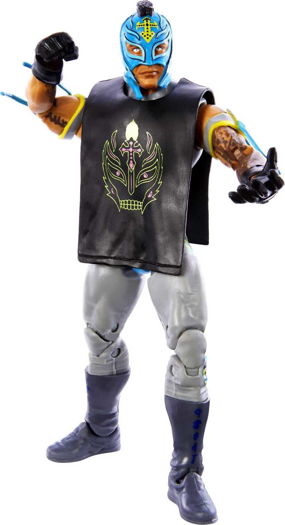 Mattel WWE John Cena Top Picks Elite Collection Action Figure with Entrance Shirt, 6-inch Posable Collectible Gift for WWE Fans Ages 8 Years Old & Up