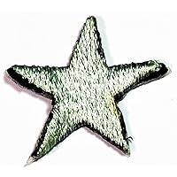 Kleenplus Mini Star Patch Embroidered Badge Iron On Sew On Emblem for Jackets Jeans Pants Backpacks Clothes Sticker Arts Cartoon Patches Decorative Repair