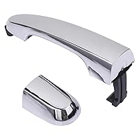 Exterior Rear Left Driver Side Chrome Door Handle Replacement for Kia Sorento 2011 2012 2013 2014 2015 Replace#OE 826512P010 836522P010