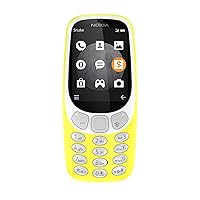 3310 3G SIM-Free Feature Phone - Yellow